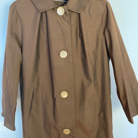 I.Magnin 60’s Vintage Raincoat Perfect France L - Picture 3 of 6